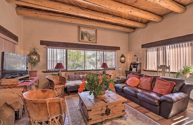 Eclectic El Prado Home w/Hot Tub Near Downtown!