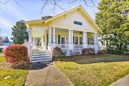 Edenton Vacation Rental with Patio Walk Downtown