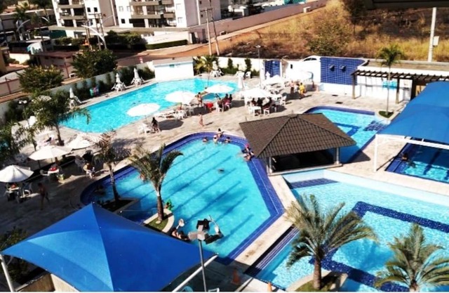 Eldorado Thermas Park frente ao parque aquático