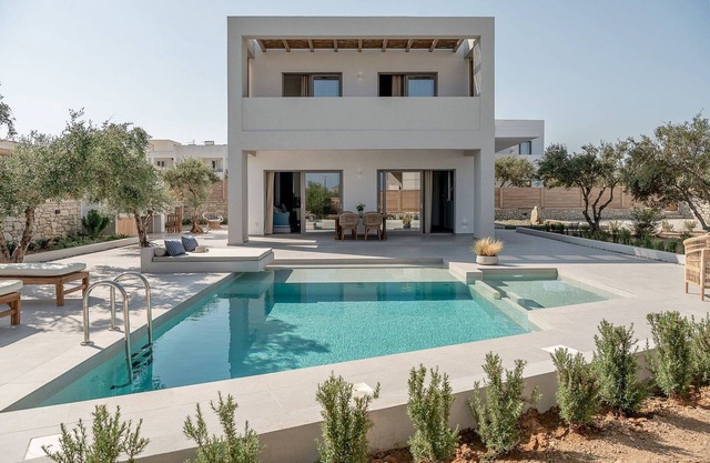Elegant Chania Villa | Villa Gohan | 3 Bedrooms | Private Outdoor Pool and BBQ.