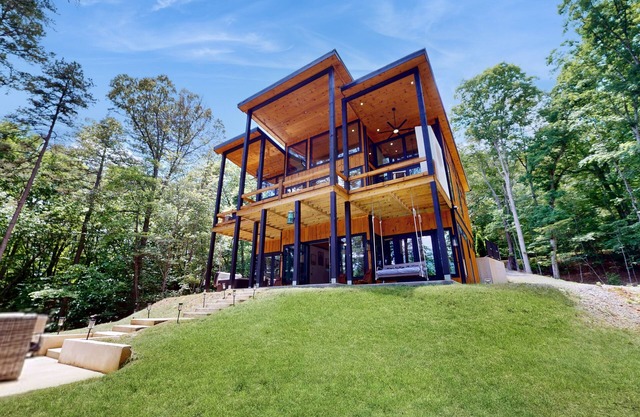 Elegant home with exceptional outdoor living on the creek