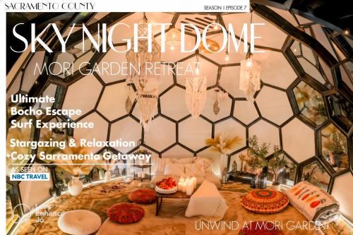 Elegant Retreat- Sleep 10-Boho Dome Lounge-Hot Tub-Games-Golf-Serene Getaway