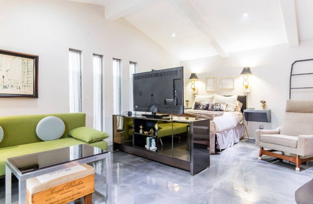 Elegant suite at Bishop Arts District Mid Century Resort