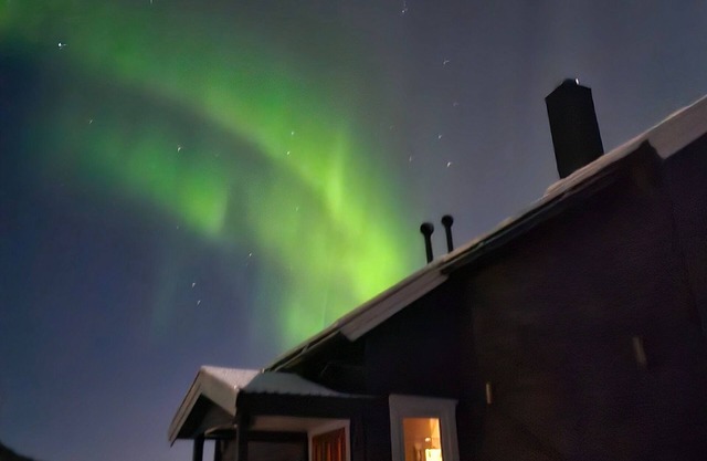 Elvestua house in nature