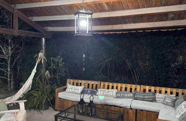 Enjoy a beautiful garden and a refreshing pool with wiring for everyone's safety