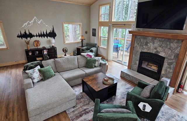 Enjoy a spacious quiet retreat at our newly built beautiful home.