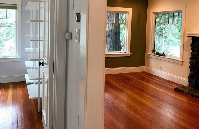 Entire home in peaceful wooded setting with two bedrooms and two full bathrooms