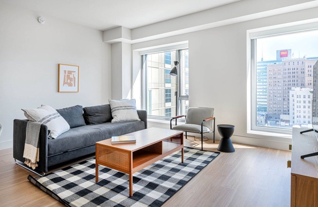 Epic Oakland 2BR w/AC, W/D, Sky Deck, next to BART, by Blueground