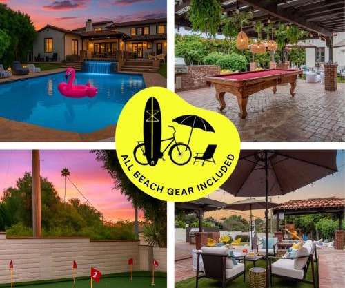 Epic Resort Villa: Pool Spa Firepit View Games