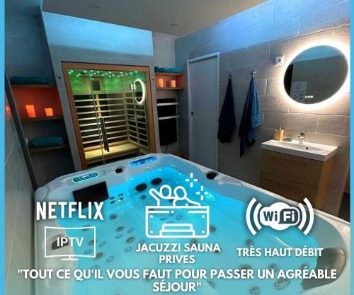 Escapade Relaxante - Spa - Jacuzzi - Sauna - Privés
