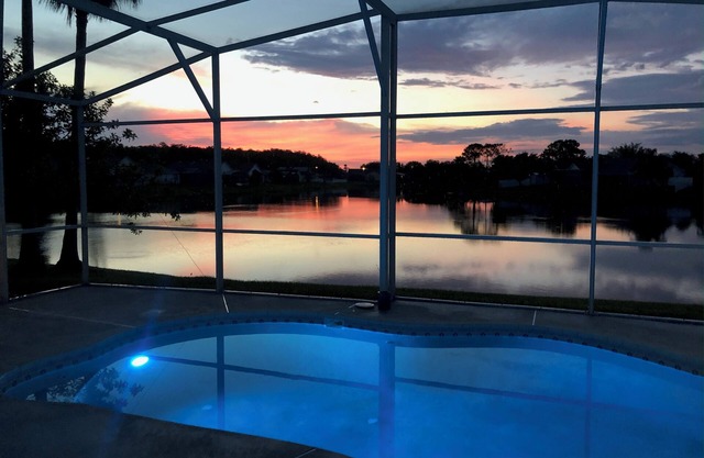 Escape to Paradise!Luxury Waterfront Heated Pool House in Tranquil Neighborhood!