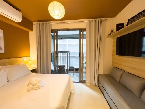 Estúdio na Frente do Metro V. Mada Até 4 Hospedes