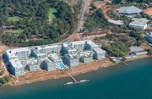 Excelente ap beira lago