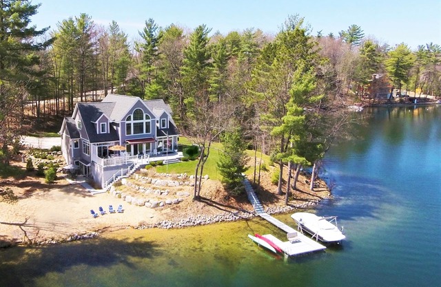 Exceptional waterfront retreat with sandy beach!