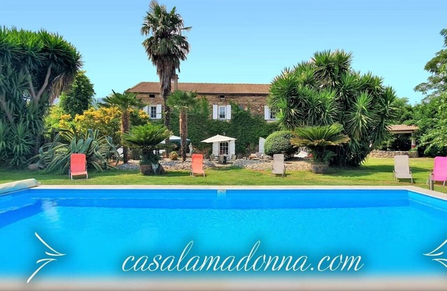 Exclusive to Corsica! Stone house with pool & garden and activities for all