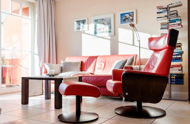 Exclusive vacation apartment in an absolutely quiet location with a view of the Bodden! -