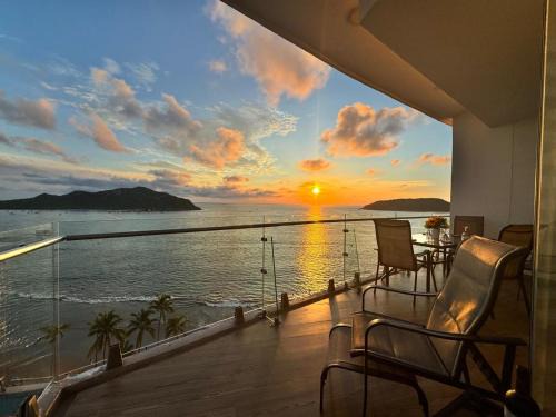 Exclusivo Departamento a pie de playa Vista al Mar