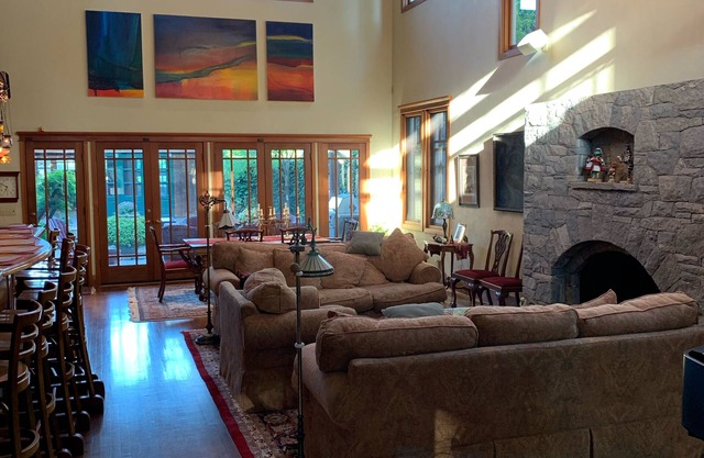 Executive home one block from the University. Two blocks from Hayward field.