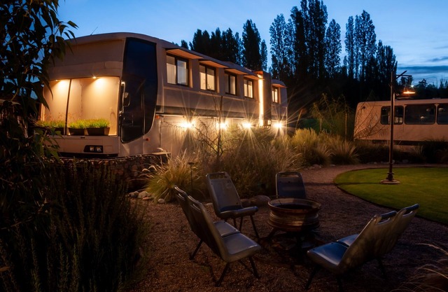 Experience Unique Bus Homes at Bondilodge - Your Perfect Getaway!