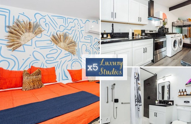 Explore Downtown Vegas: 5 Units, Sleeps 21 & Games