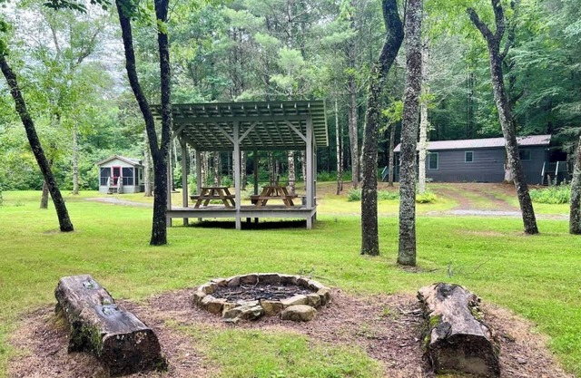 Fabulous Cabin Near Falls, Hiking, and Fly-Fishing