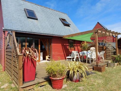 Face à la mer, maison sur la dune pour 4 personnes