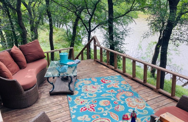 Fall is here! Book your Brazos getaway soon and enjoy the peace of autumn.