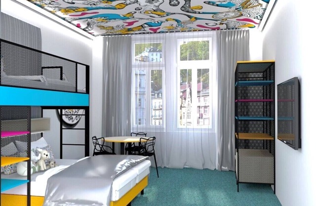 Family apartments, directly in the spa and historical center of Karlovy Vary.