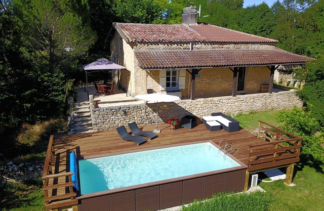 Family cottage with private pool, sleeps 5 in Lot Et Garonne, Aquitaine
