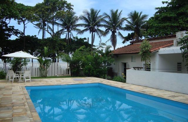 Family condominium facing the beach.