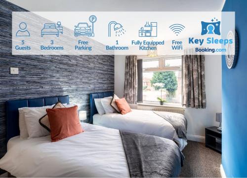 Family & Contractors & Free Parking & Airport Location