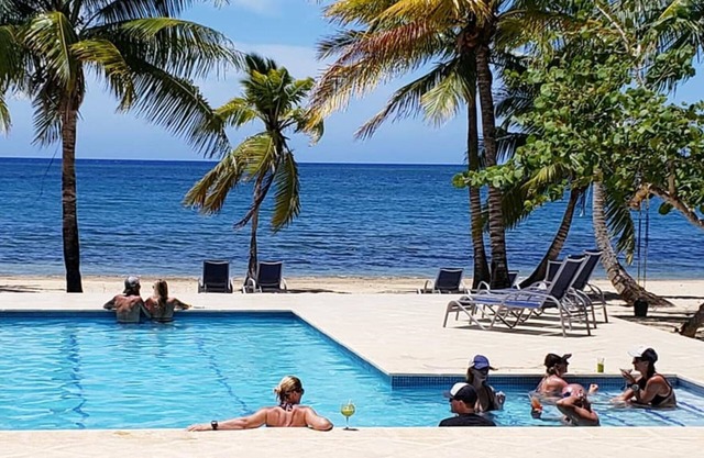 Family Friendly Private Eco Beach Resort, Pool, Dive Shop, Bar & Grill Onsite