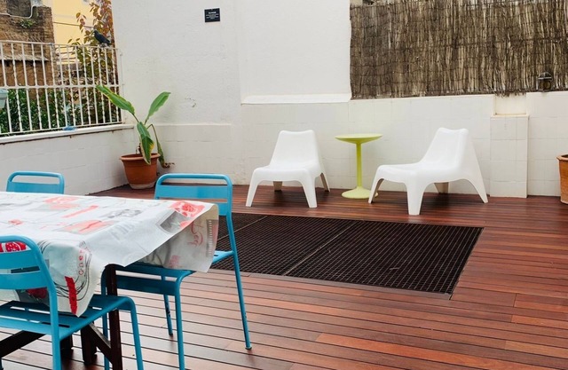 Family Friendy flat of 120 m2 and a big terrace in the typical Gracia district