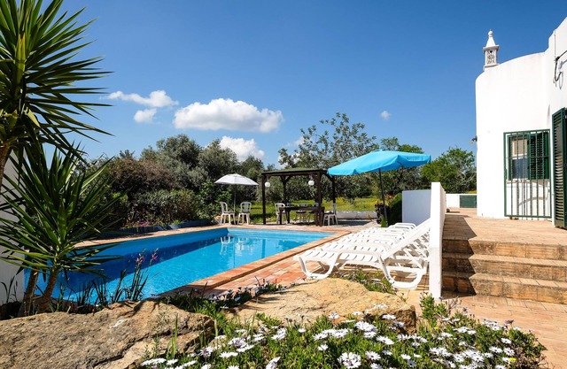 Family house with private pool in countryside.