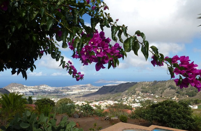 Fantastic sea view - Arucas and Las Palmas with wellness / sauna