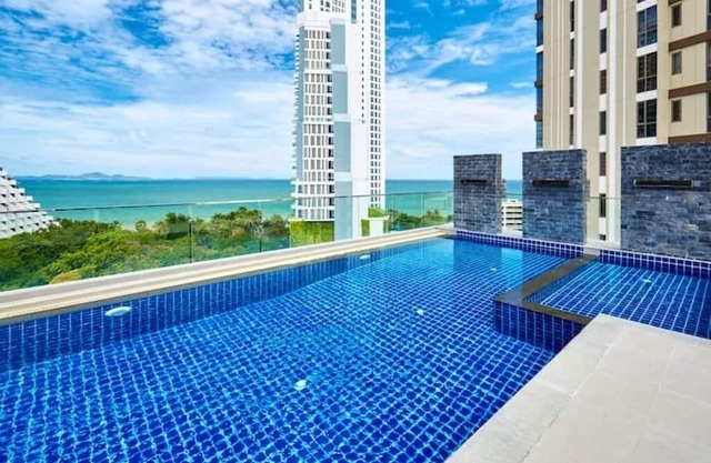 Featuring an outdoor pool