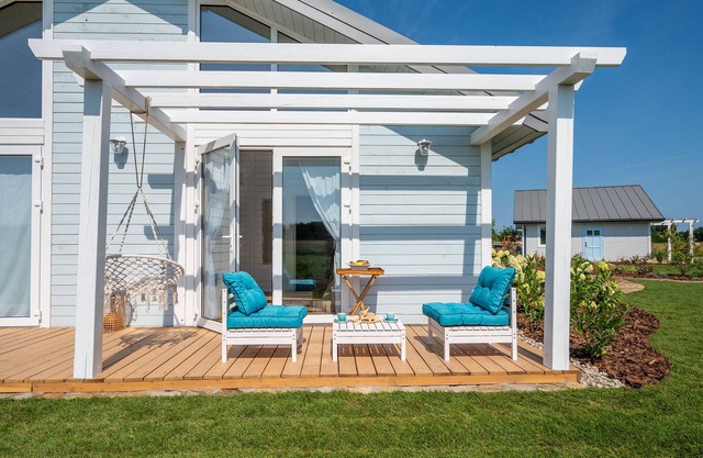 Ferienhaus Osada Widoki, mit Beheiztem Pool, Strandnähe