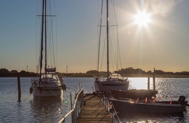 Ferienwohnung i. Traumlage Direkt a. d. Schlei i. Maasholm mit Terrasse/garten