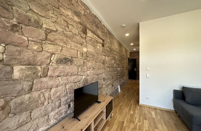 Ferienwohnung mit Terrasse, 80qm, 1 Schlafzimmer, Wohnzimmer, Max. 3 Personen