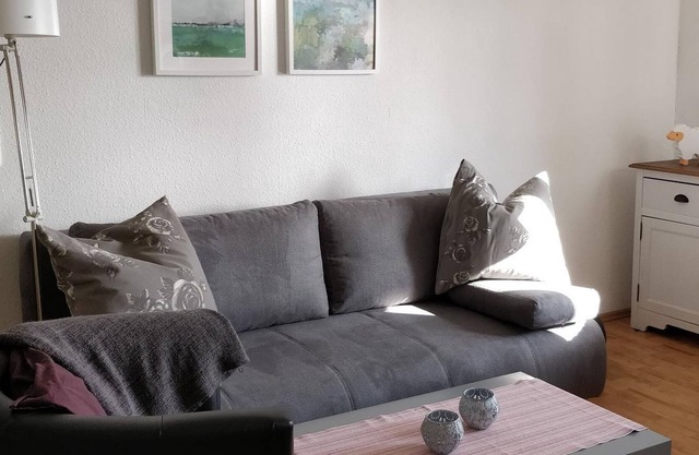 Fewo Kastanie, Dusche, WC, 2 Schlafräume - Ferienwohnungen "hof Wiesenblick"