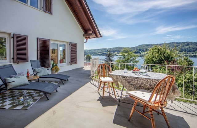 Fewo Rebberg , Fantastischer Seeblick aus Allen Zimmern, Ruhige Hanglage