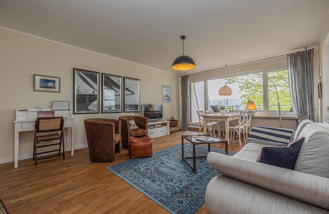 fewo1846 - Eastside/2 room apt. on the 2nd floor with balcony and harbor view