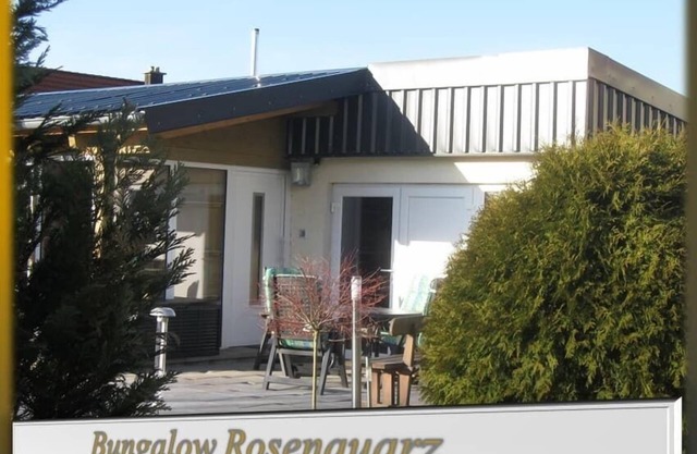 FH-Rosenquarz | 71qm großer, 5-Sterne Bungalow mit Terrasse