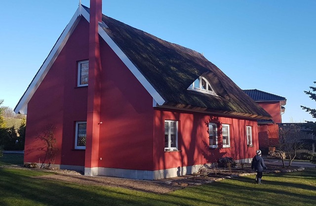 FH with thatched roof, sauna, lake view, pool - FH