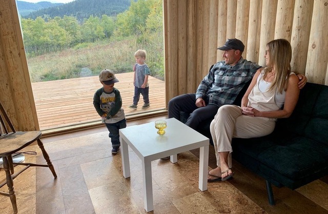Finnish Off-Grid Cabin in the Foothills