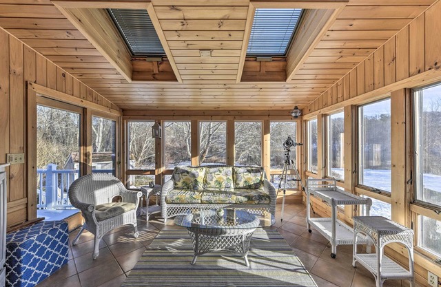 Fire Pit, Walk to Beach: Waterfront Hyannis Gem