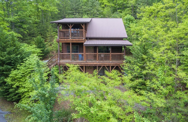 Firefly Lodge | Private Log Cabin with Gas Grill & Mountain Views!
