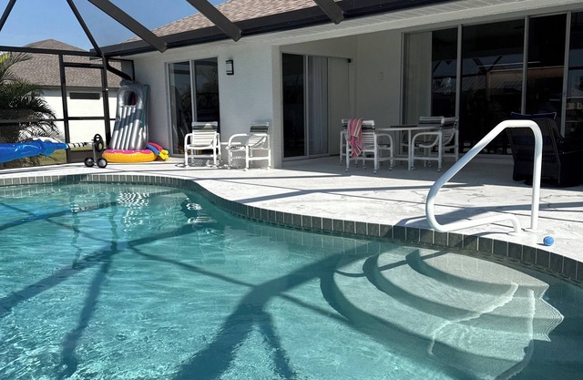 First coffee, then pool, beaches, fishing, golf, dolphins .
