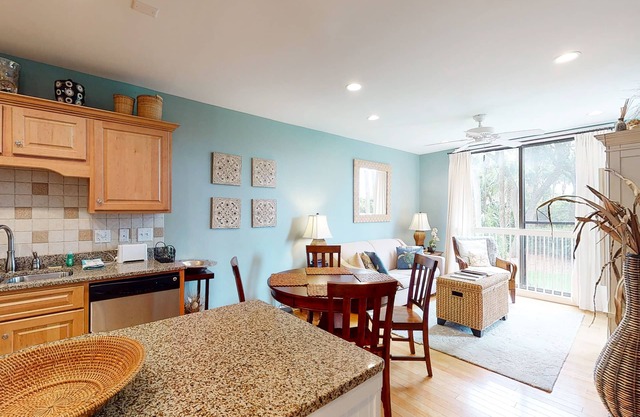 First floor ocean area villa w/dune & wooded views - just steps from the beach