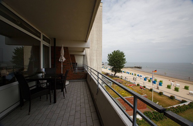 First row on the sunny beach of Wyk!